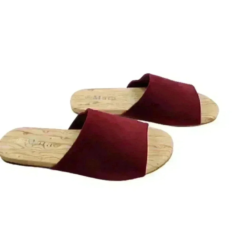 Mata L-0026 Women's Furry Upper Detailed Rhineston - Picture 4 of 8